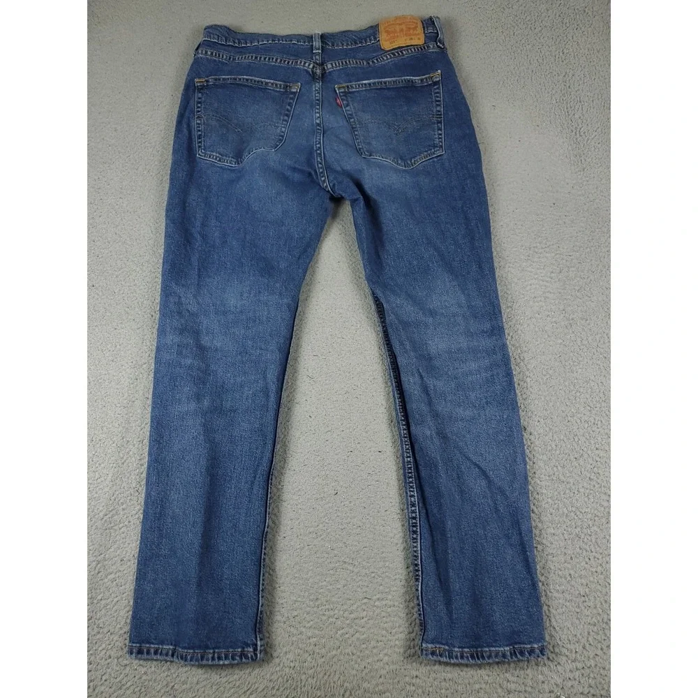 Levis 514 Jeans Mens Size 36x30 Blue Casual Straight Leg Denim Pants